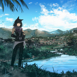 This is a pixiv picture whose title is KUO KUANA.