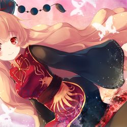 This is a pixiv picture whose title is 純狐.