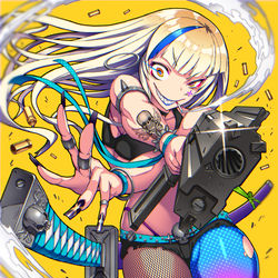 This is a pixiv picture whose title is 戦闘中.