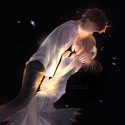 This is a pixiv picture whose title is 14日目・夜・自室.