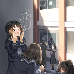 This is a pixiv picture whose title is 青春.