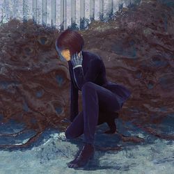 This is a pixiv picture whose title is 警備四課 化粧率80％.