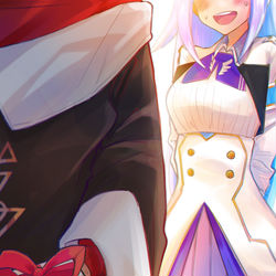 This is a pixiv picture whose title is ――――上手く、渡せるかな。.