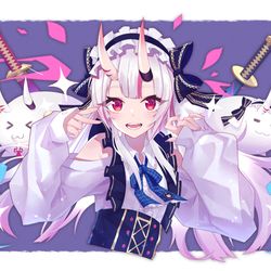 This is a pixiv picture whose title is 百鬼絵巻01.
