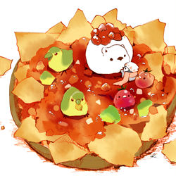 This is a pixiv picture whose title is ナチョス.