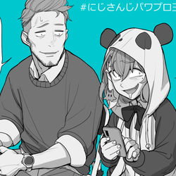 This is a pixiv picture whose title is 口開いたまま気づかない時あるよね.