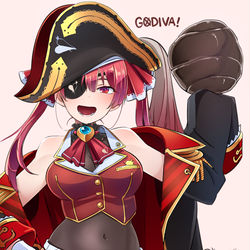 This is a pixiv picture whose title is ３D可愛かった船長⚓.
