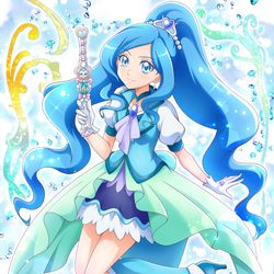 This is a pixiv picture whose title is キュアフォンテーヌ.