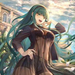 This is a pixiv picture whose title is ファッションモデル「クレオパトラさん」.