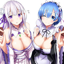 This is a pixiv picture whose title is バレンタイン遅刻絵.