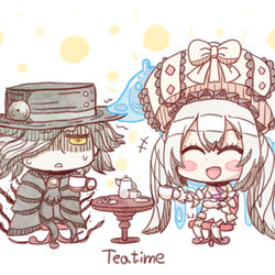 This is a pixiv picture whose title is Teatime.