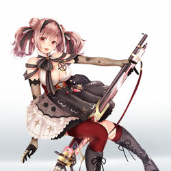 This is a pixiv picture whose title is 【ブレイヴガールレイヴンズ】マキナ・アストリア.