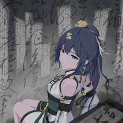 This is a pixiv picture whose title is 2020贺图.