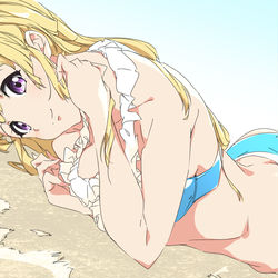 This is a pixiv picture whose title is 水着桜さん.