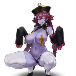 This is a pixiv picture whose title is 青肌.