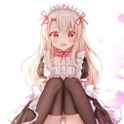 This is a pixiv picture whose title is メイドイリヤ.