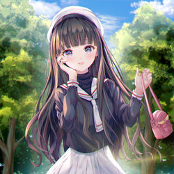 This is a pixiv picture whose title is 大道寺知世.