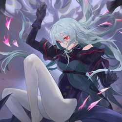 This is a pixiv picture whose title is 深海の舞.