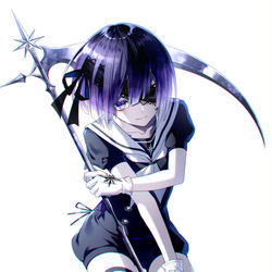 This is a pixiv picture whose title is Dark scythe.