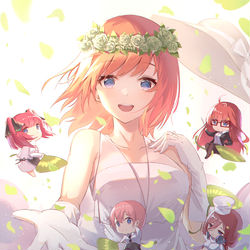 This is a pixiv picture whose title is 四葉.