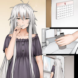 This is a pixiv picture whose title is ジャンヌママ[オルタ] Chapter 3.