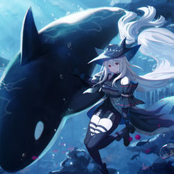 This is a pixiv picture whose title is 海.