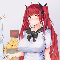 This is a pixiv picture whose title is ホノルルとバレンタイン.
