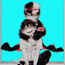 This is a pixiv picture whose title is 花子くん.
