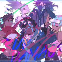 This is a pixiv picture whose title is true damage.