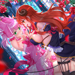 This is a pixiv picture whose title is 下剋上.