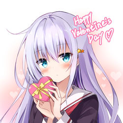 This is a pixiv picture whose title is バレンタインくのんちゃん.