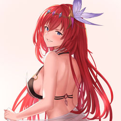 This is a pixiv picture whose title is ブローディア.