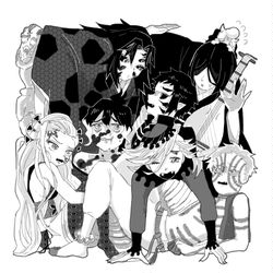 This is a pixiv picture whose title is 上弦ズ詰め合わせ.