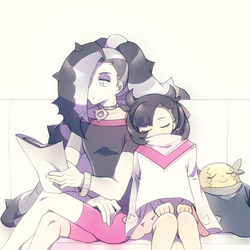 This is a pixiv picture whose title is 剣盾ログ2.