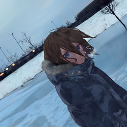 This is a pixiv picture whose title is ⛄️⛄️.