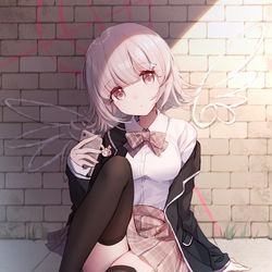 This is a pixiv picture whose title is 制服七海.