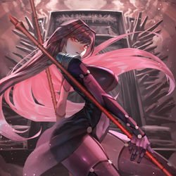 This is a pixiv picture whose title is スカサハ.