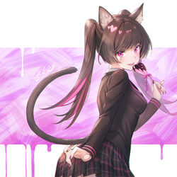 This is a pixiv picture whose title is nya~.
