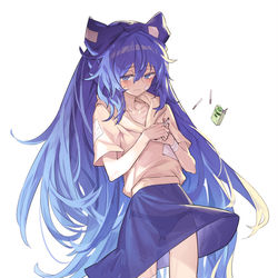 This is a pixiv picture whose title is 依神紫苑.