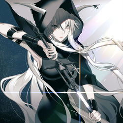 This is a pixiv picture whose title is 昼と夜.