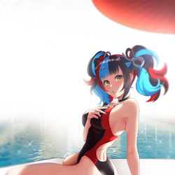 This is a pixiv picture whose title is 清少納言.