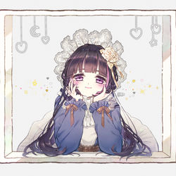 This is a pixiv picture whose title is ♡.