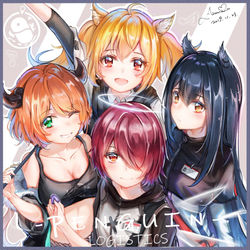 This is a pixiv picture whose title is Penguin Logistics Band.