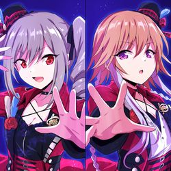 This is a pixiv picture whose title is 双翼の独奏歌.