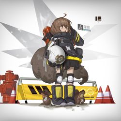 This is a pixiv picture whose title is 消.