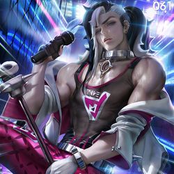 This is a pixiv picture whose title is 聂梓 Piers.