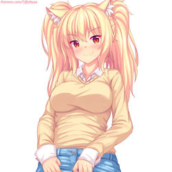 This is a pixiv picture whose title is Skirt Lift!!.
