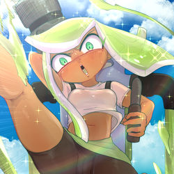 This is a pixiv picture whose title is ☀真夏のジェットパック☁.