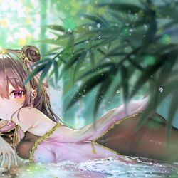 This is a pixiv picture whose title is チャイナっ子🐼🐾🇨🇳.