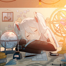 This is a pixiv picture whose title is ねぇミク.